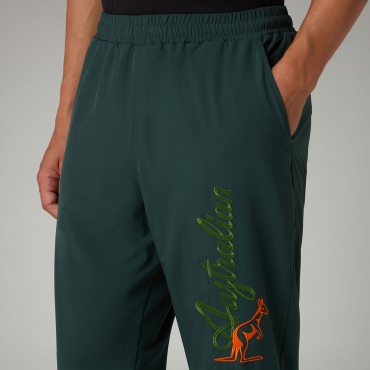 Australian Archive Pants Big Logo Green Orange