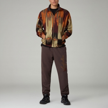 Australian Archive Pants Script Logo Brown