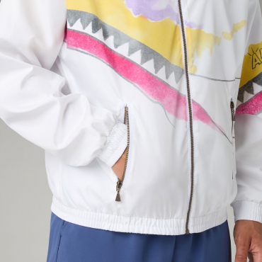 Australian Archive Jacket Native Print White