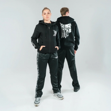 Hardcore Hooded Zipper Silver