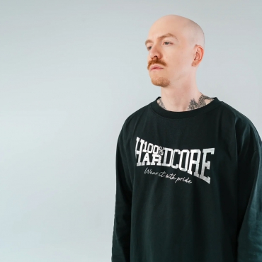 100% Hardcore Longsleeve Silver