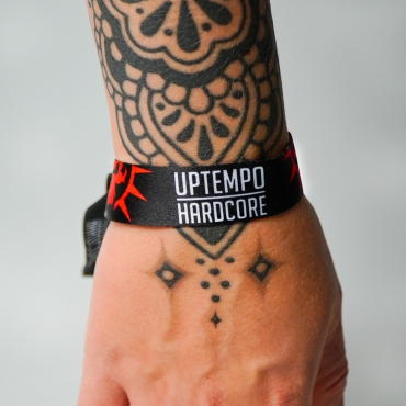 Uptempo Hardcore Festival Writsband