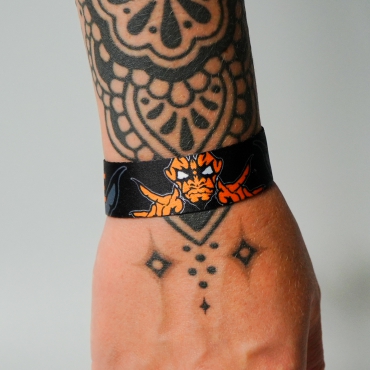 Orange Megarave Festival Wristband 2026
