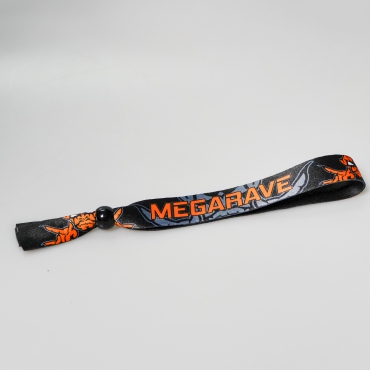 Orange Megarave Festival Wristband 2026