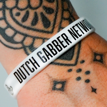 Glow In The Dark Dutch Gabber Network Silicone Wristband