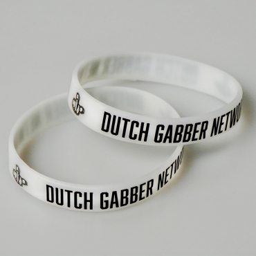 Glow In The Dark Dutch Gabber Network Silicone Wristband