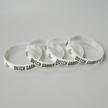 Glow In The Dark Dutch Gabber Network Silicone Wristband