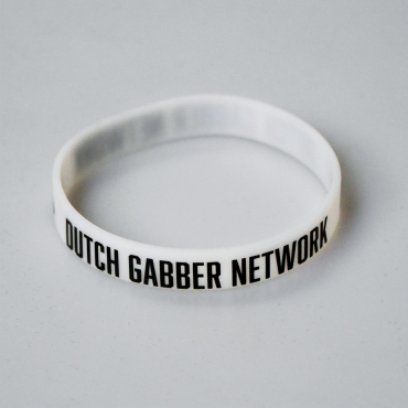 Glow In The Dark Dutch Gabber Network Silicone Wristband